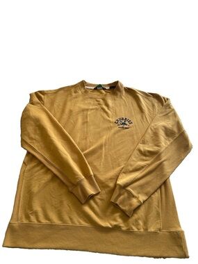 chubbies Men's Golden Yellow Crewneck Sweatshirt